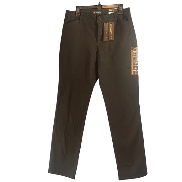 Lee RELX FIT STRAIGHT LEG PANT:BLACK:12:L - Picture 2 of 11